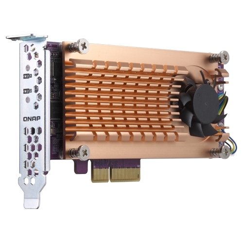 buy QNAP DUAL M.2 22110/2280 SATA SSD EXPANSION CARD (PCIE GEN2 X2) online from our Melbourne shop