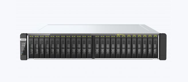 buy Qnap TDS-h2489FU-4314-1TB Dual-processor nas 24 BAY 1TB DDR4 Hot-swappable 2xM.2 Slot SR-IOV 4x2.5GbE 2x25GbE WOL 2xPCIe Slot 4xUSB3.2 Rackmount online from our Melbourne shop