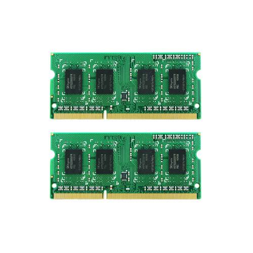 Synology 16GB (2x8GB) DDR3L 1600MHz Unbuffered SODIMM 204-pin 1.35V/1.5V RAM Module for DS1517+ / DS1817+ / RS818+ / RS818RP+