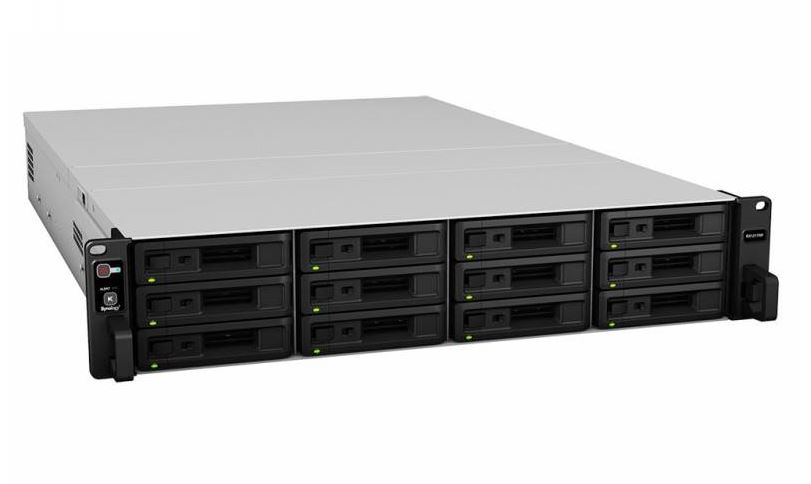 Synology Expansion Unit RX1217 12-Bay 3.5' Diskless NAS (2U Rack) (SMB/ENT) for Scalable NAS Models RS3617