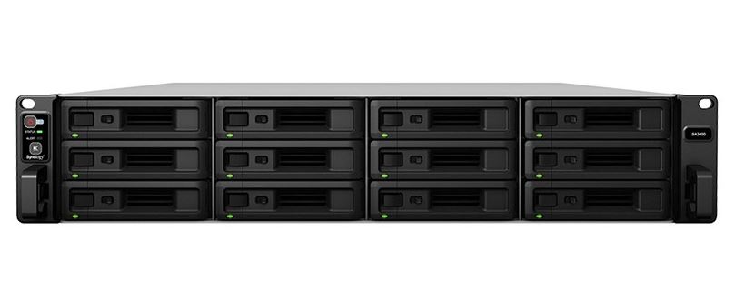 buy Synology SA3400 12 Bay NAS Intel Xeon D-1541 8-core 2.1GHz 16 GB DDR4 Hot Swappable 4xRJ-45 1GbE 2xRJ-45 10GbE 2xUSB 3.0 2 x Gen3 x8 slots 5 yrs wty online from our Melbourne shop