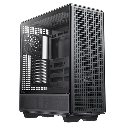 Antec 900 Full Tower Case, AI Workstation & Gaming Chassis, Supports E-ATX/Threadripper & Back-Connect MB, 6 PWM Fans Included, Type-C 10Gbps, 420mm