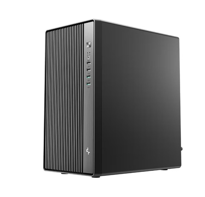 DEEPCOOL R-CC310-BKNNM0-G Computer system CC310 Mid Tower Micro ATX Case, 1 Pre-installed Fan, 2×USB 3.0, 2×USB 2.0, Audio/Mic Combo