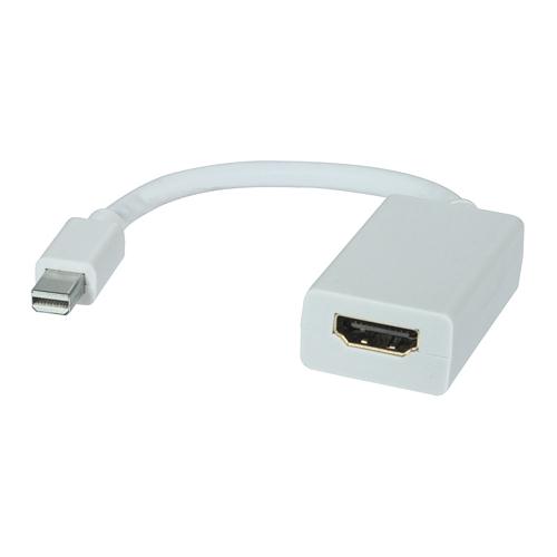 8ware Mini DisplayPort DP to HDMI Cable 20cm - 20 pins Male to Female 1080P Adapter Converter for Macbook Pro Air iMac Microsoft Surface Pro