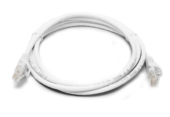 8ware Print media CAT6 Cable 1m - White Premium RJ45 Ethernet Network LAN UTP Patch Cord 26AWG CU Jacket 8W-PL6-1WH