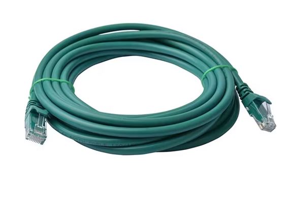 8ware Print media CAT6 Cable 5m - Green Premium RJ45 Ethernet Network LAN UTP Patch Cord 26AWG CU Jacket 8W-PL6-7GRN