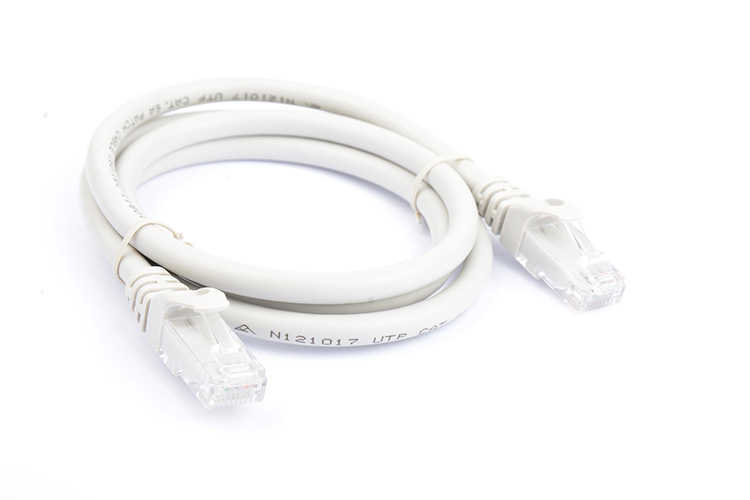 8Ware Cat6a UTP Ethernet Cable 1m Snagless Grey