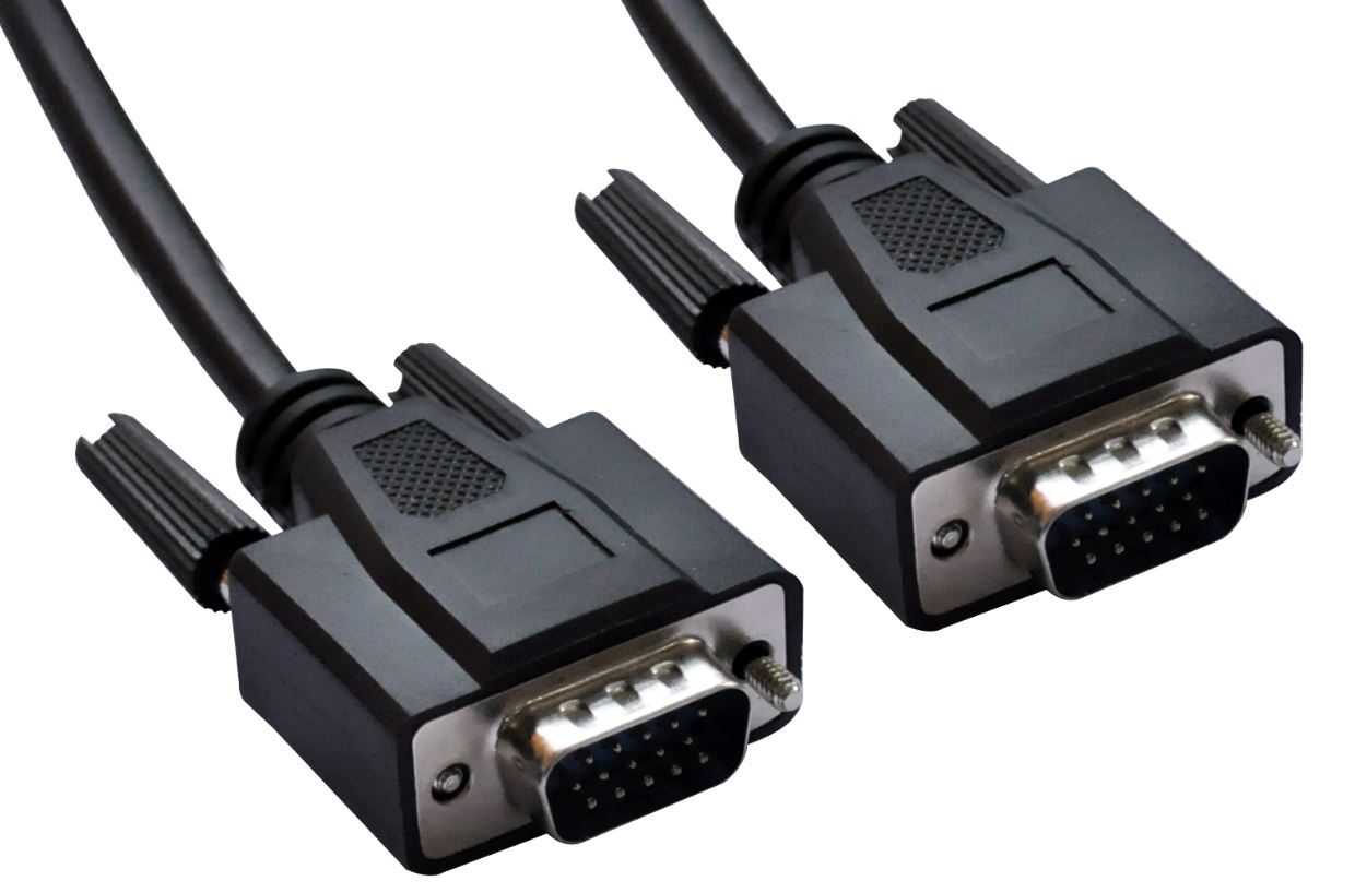 8Ware VGA Monitor Cable 15m HD15 pin Male to Male with Filter UL Approved