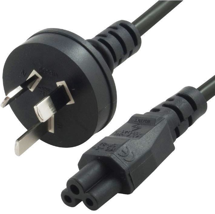 8Ware 3 Core Light Duty Power Cable 2m