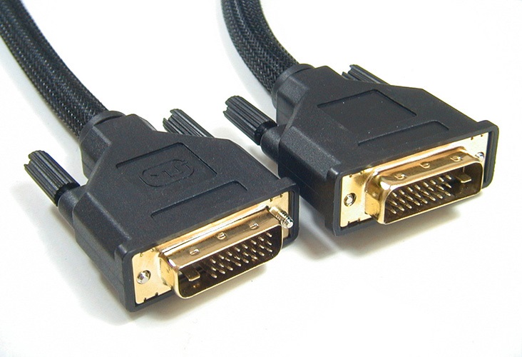 Astrotek DVI-D Cable 2m - 24+1 pins Male to Male Dual Link 30AWG OD8.6mm Gold Plated RoHS~CB8W-DVI-DD2