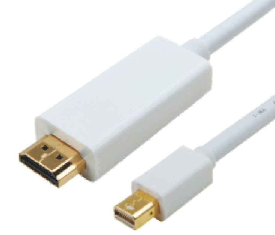 Astrotek Mini DisplayPort DP to HDMI Cable 1m - 20 pins Male to 19 pins Male Gold plated RoHS~CB8W-RC-MDPHDMI-2