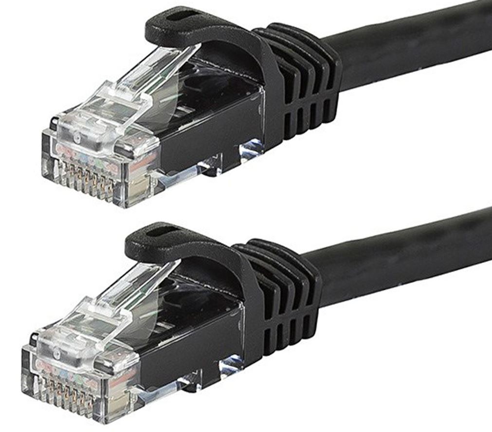 Astrotek CAT6 Cable 0.25m/25cm - Black Color Premium RJ45 Ethernet Network LAN UTP Patch Cord 26AWG