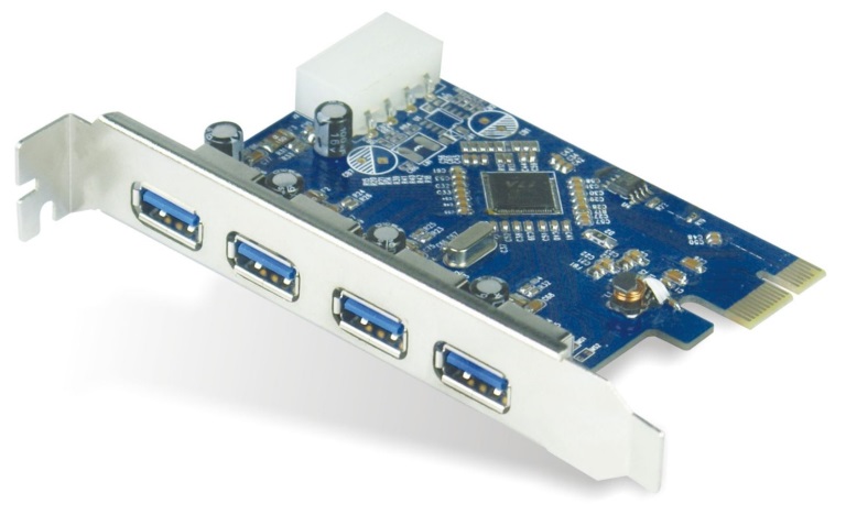 Astrotek 4x Ports USB 3.0 PCIe PCI Express Add-on Card Adapter 5Gbps Windows XP/7/8/10 Server 2008  later Renesas 720201 Chipset ~USSUN-USB4300NS
