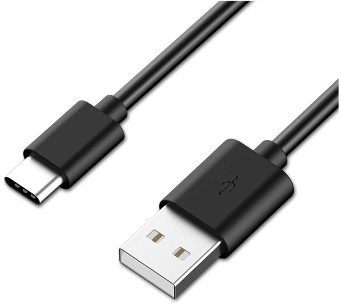 Astrotek 1m USB-C 3.1 Type-C Data Sync Charger Cable Black Strong Braided Heavy Duty Fast Charging for Samsung Galaxy Note 8 S8 Plus LG Google Macbook