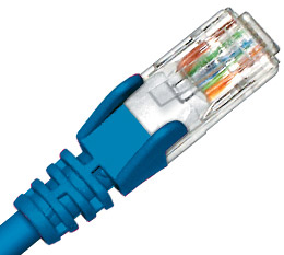 Connectland 1M Cat5 Blue Cable Patch Lead Cable