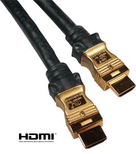 Hypertec HDMI Cable 15m - V1.4 19pin M-M Male to Male Gold Plated 3D 1080p Full HD High Speed with Ethernet - >CBAT-HDMI-MM-15