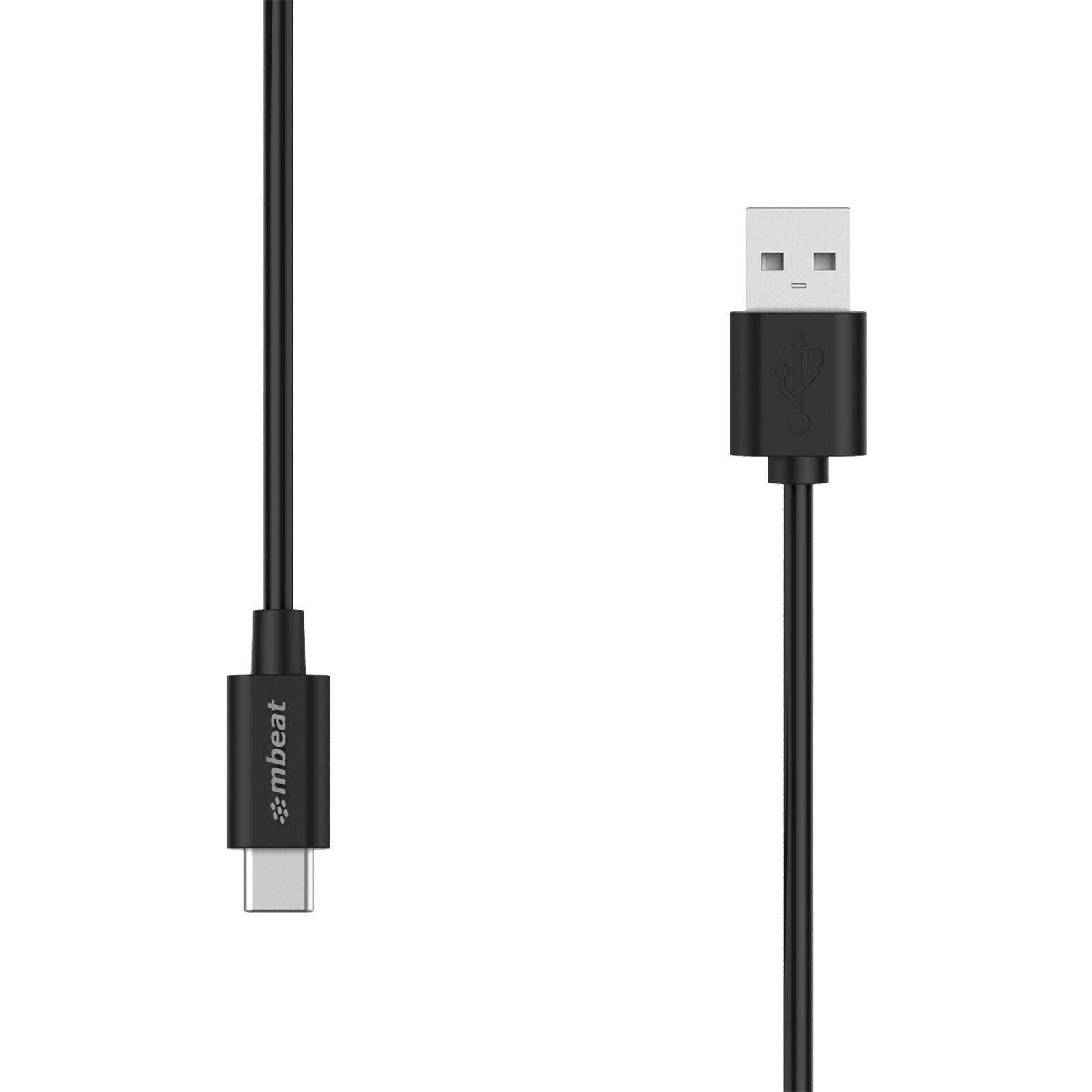 mbeat® Prime 1m USB-C To USB Type-A 2.0 Charge And Sync Cable - High Quality/480Mbps/Fast Charging for Macbook Pro Google Chrome Samsung Galaxy Huawei