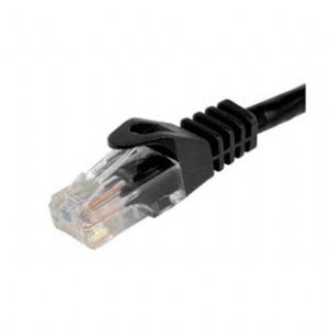 Hypertec 3m CAT6 RJ45 LAN Ethernet Network Black Patch Lead