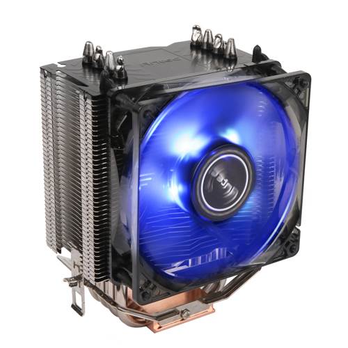Antec C40 Air CPU Cooler, 92mm PWM Blue LED Fan, Intel 775, 115X,1366. AMD: AM2(+), AM3, AM3+, AM4, FM1, FM2(+) 3 Years Warranty