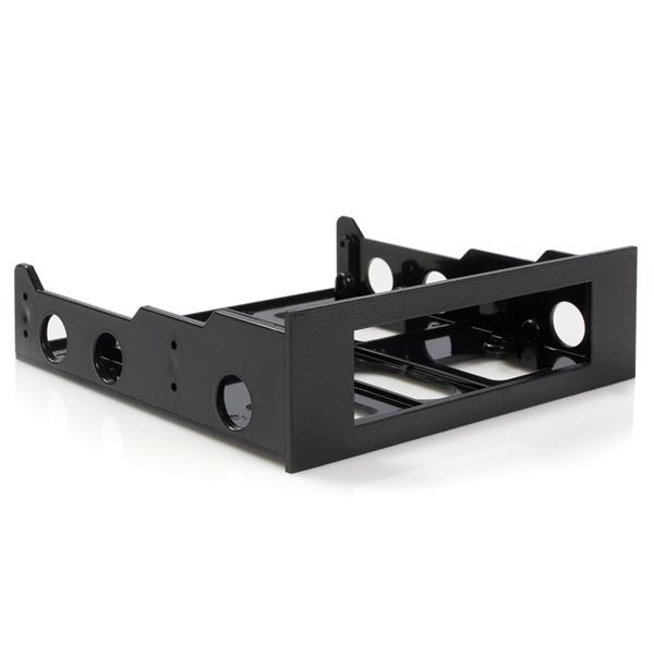 Aywun 5.25' to 3.5' Front Face Plate bracket.  No screw bulk pack. Product Image for reference and is subject to change without notice.