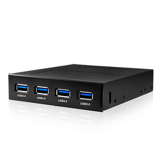 Aywun IB-866 for 3.5' Front Adapter with 4 x USB 3.0 (LS)