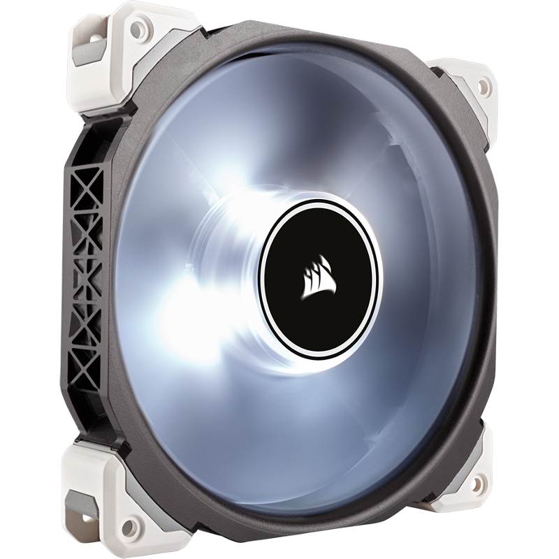 Corsair ML140 Pro LED, White, 140mm Premium Magnetic Levitation Fan