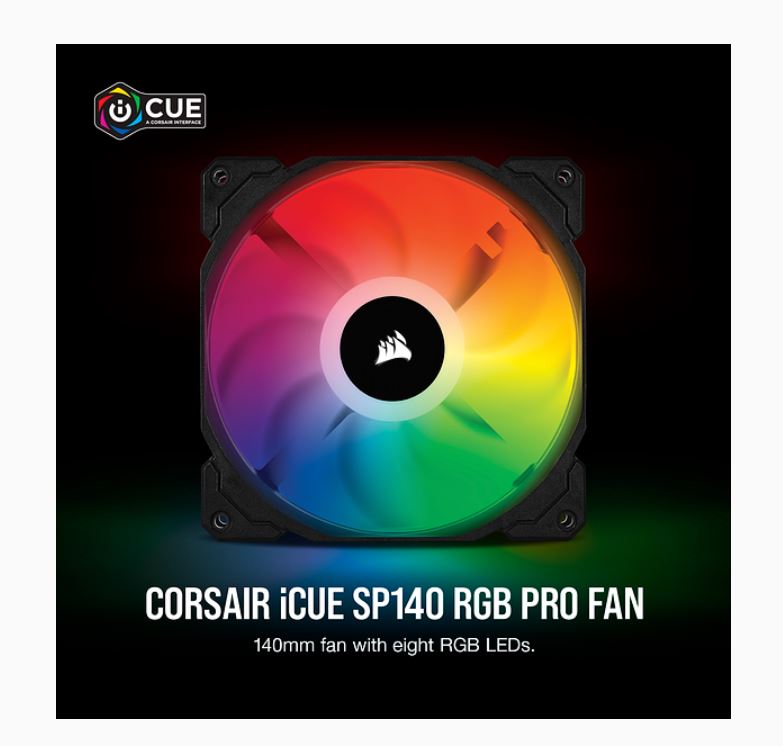 Corsair SP 140mm Fan RGB PRO Single Pack