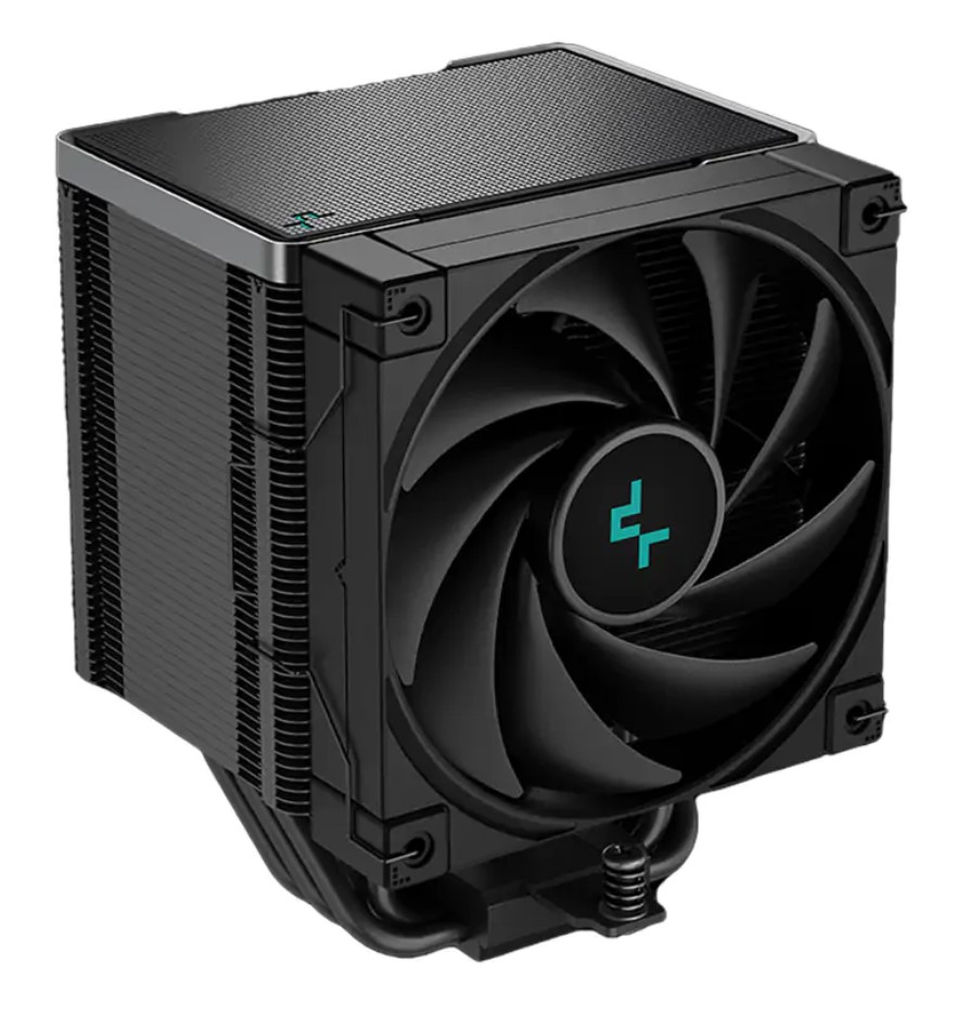 DEEPCOOL R-AK500-BKNNMT-G-1 ((Allocation only)DeepCool AK500 Zero Dark High-Performance CPU Cooler, 5 Copper Heat Pipes, Single-Tower Heatsink, 120mm FDB PWM Fan,