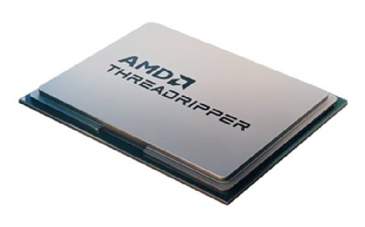 AMD Ryzen Threadripper PRO 7985WX, Zen4, 64Cores / 128Threads, Up to 5.1/3.2 GHz, PCIe 5.0, 256MB L3, 350W TDP, DDR5-5200 RDIMM ECC, sTR5, WRX90 100-100000454WOF
