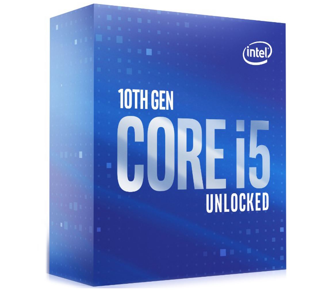 New Intel Core i5-10600K CPU 4.1GHz (4.8GHz Turbo) LGA1200 10th Gen 6-Cores 12-Threads 12MB 95W UHD Graphic 630 Retail Box 3yrs Comet Lake