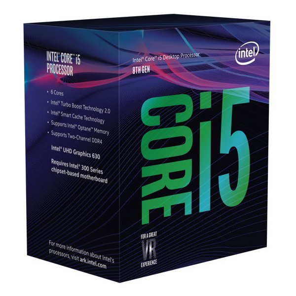 Intel Core i5-8400 2.8Ghz s1151 Coffee Lake 8th Generation Boxed 3 Years Warranty