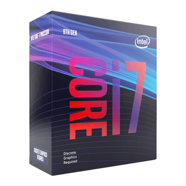Intel Core i7-9700F 3.0GHz (4.7GHz Turbo) LGA1151 9th Gen 8-Cores 8-Threads 12MB 8GT/s 65W Dedicated Graphics Required Retail Box 3yrs