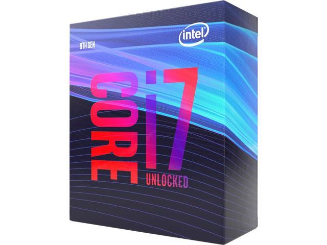 Intel Core i7-9700K 3.6GHz (4.9GHz Turbo) LGA1151 9th Gen 8-Cores 8-Threads 12MB 8GT/s 95W UHD Graphics 630 Retail Box 3yrs ~BX80684I79700KF