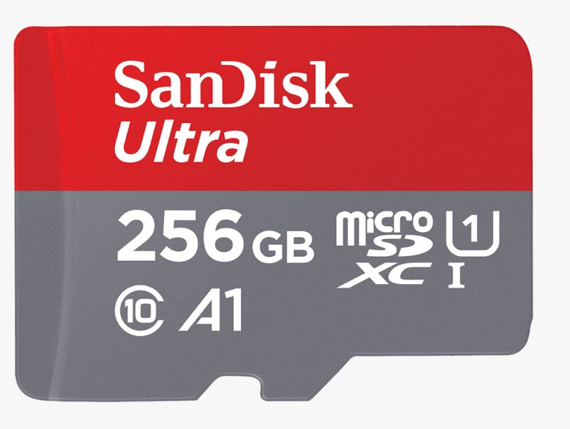 SanDisk 256GB Ultra microSD SDHC SDXC UHS-I Memory Card 100MB/s Full HD Class 10 Speed Google Play Store App for Android Smartphone Tablet
