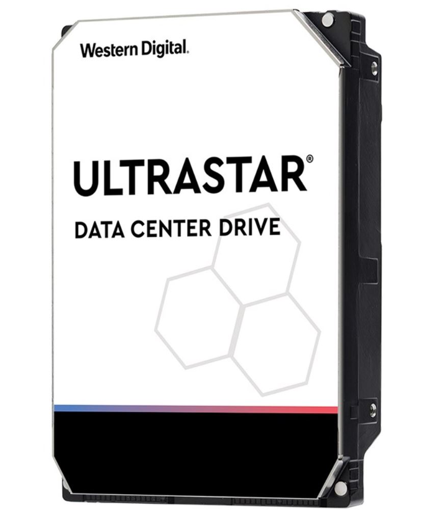Western Digital WD Ultrastar Enterprise HDD 12TB 3.5' SATA 256MB 7200RPM 512E SE DC HC520 24x7 Server 2.5mil hrs MTBF 5yrs wty HUH721212ALE604