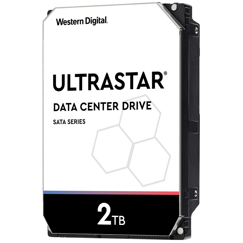 Western Digital WD Ultrastar Enterprise HDD 2TB 3.5' SATA 128MB 7200RPM 512N SE DC HA210 24x7 600MB Buffer 2mil hrs MTBF 5yrs wty HUS722T2TALA604