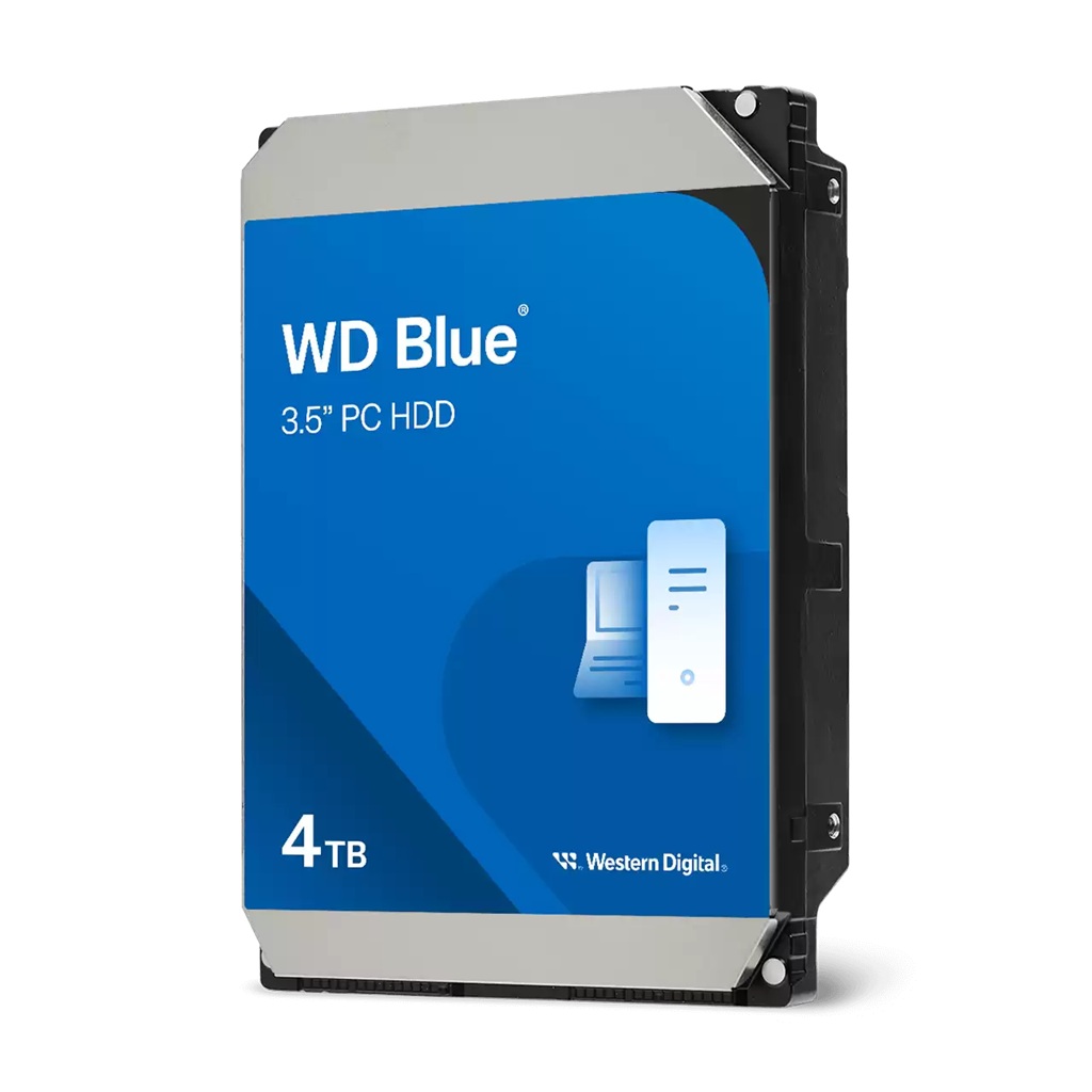 WESTERN DIGITAL BLUE PC DESKTOP HARD DRIVE - 4TB