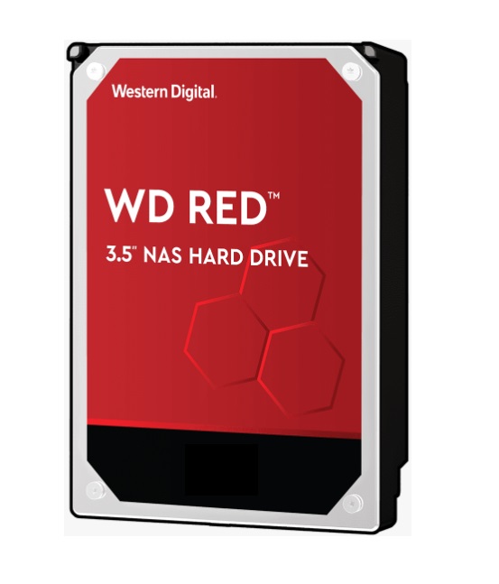 Western Digital WD Red 4TB 3.5' NAS HDD SATA3 5400RPM 64MB Cache CMR 24x7 NASware 3.0 Tech 3yrs wty