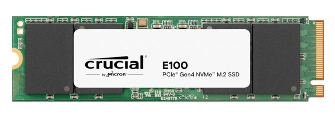 Micron (Crucial)-P Network hardware Crucial E100 480GB Gen4 NVMe SSD 4700/2500 MB/s R/W 60TBW 350K/460K IOPS 1.5M hrs MTTF M.2 2280 PCIe4 3yrs <500GB ~Crucial P3 CT480E100SSD8-P