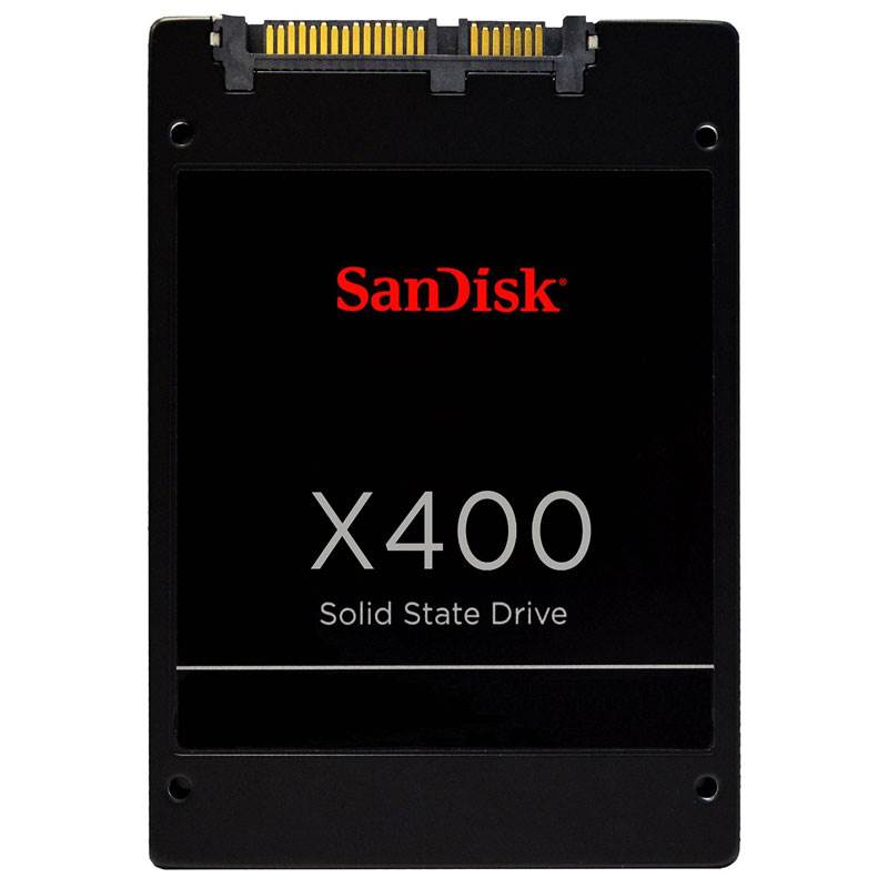 SanDisk X400 128GB 2.5' SSD 540/340MB/s, upto 93.5/60k IOPS, 7mm, TCL Flash 6th Generation, 1 year Warranty (LS)