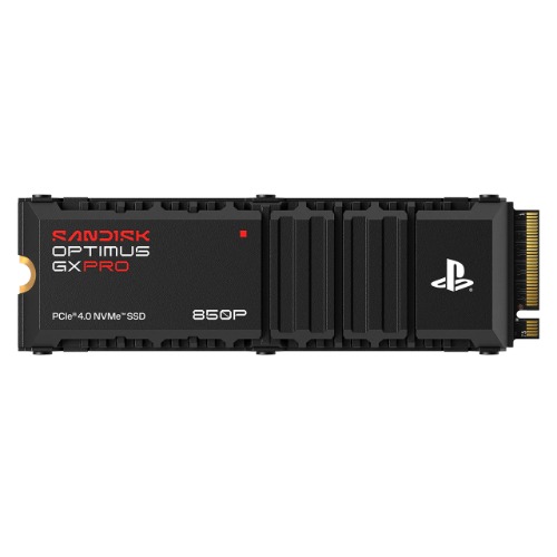 SANDISK Optimus GX PRO 850P NVMe™ SSD for PS5® consoles - 1TB, Read 7,200MB/s Write 6,600MB/s, 5 Yr Warranty