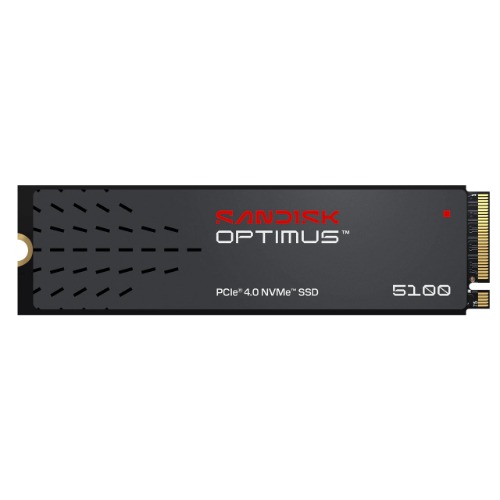 SANDISK Optimus™ 5100 PCIe® 4.0 NVMe™ SSD, 1TB, Read 7,100MB/s Write 6,700MB/s, 5 Yr Warranty SDSP51100TAN-000E0