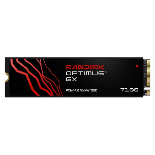 SANDISK Optimus™ GX 7100 PCIe® 4.0 NVMe™ SSD, 2TB, Read 7,250MB/s Write 6,900MB/s, 5 Yr Warranty SDSP71200TAN-000E0