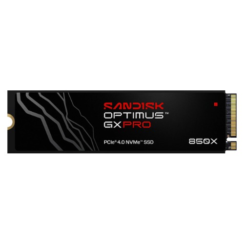 SANDISK Optimus™ GX PRO 850X PCIe® 4.0 NVMe™ SSD, 2TB, Read 7,300MB/s Write 6,600MB/s, 5 Yr Warranty SDSP81200TAN-000E0