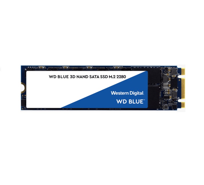 Western Digital WD Blue 250GB M.2 SATA SSD 560R/525W MB/s 95K/81K IOPS 100TBW 1.75M hrs MTTF 3D NAND 7mm 5yrs Wty