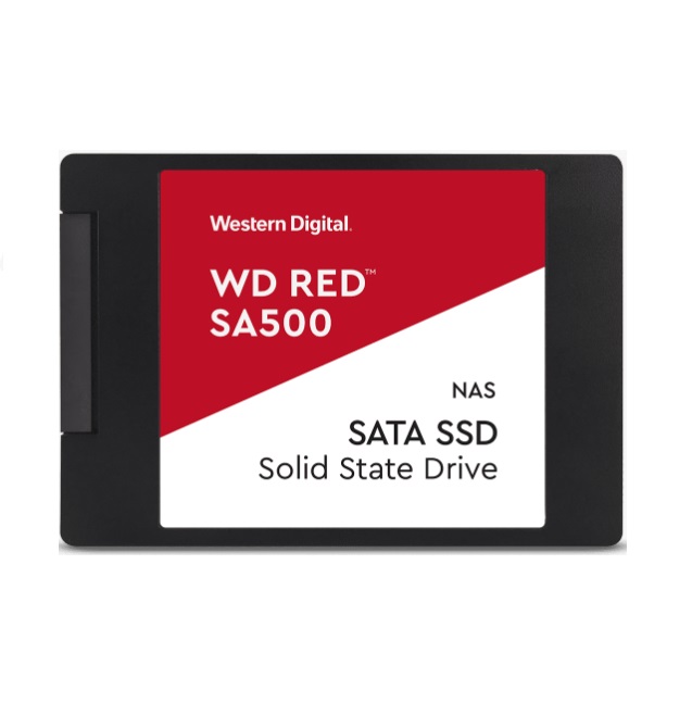 Western Digital WD Red SA500 2TB 2.5' SATA NAS SSD 24/7 560MB/s 530MB/s R/W 95K/85K IOPS 1300TBW 2M hrs MTBF 5yrs wty