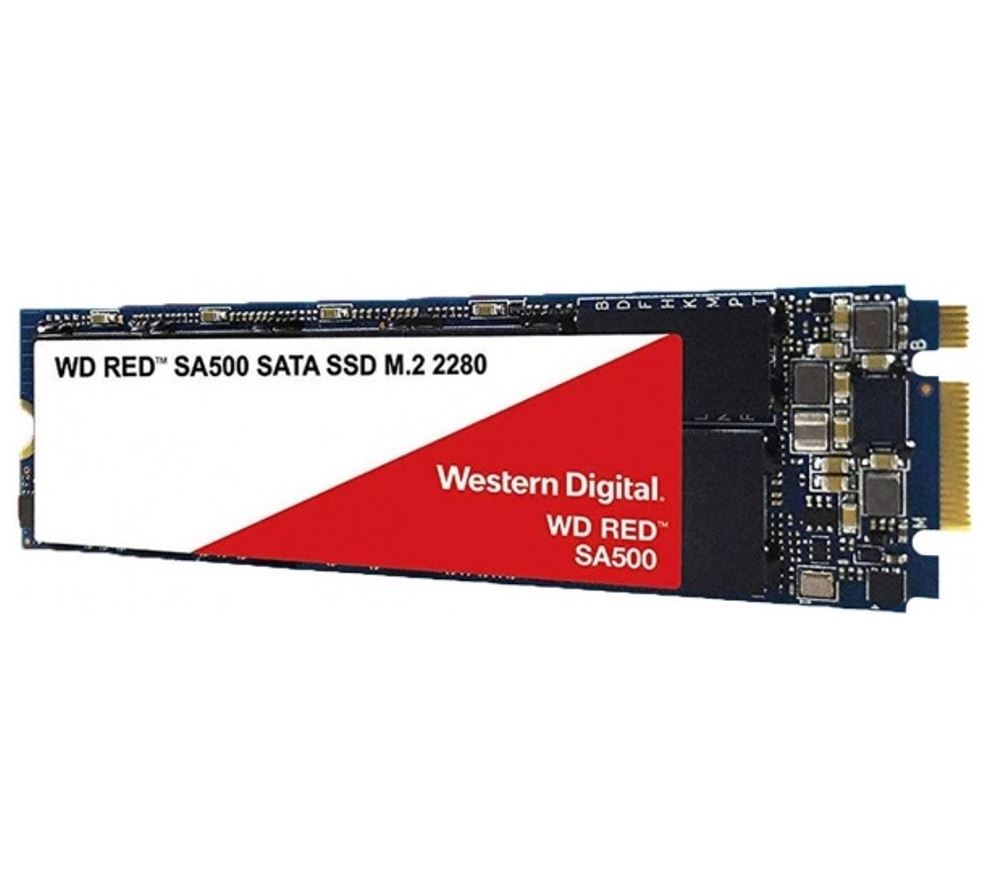 Western Digital WD Red SA500 2TB M.2 SATA NAS SSD 24/7 560MB/s 530MB/s R/W 95K/85K IOPS 1300TBW 2M hrs MTBF 5yrs wty