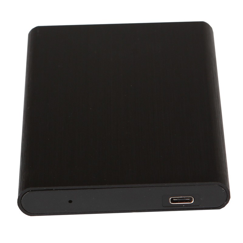 AKY USB 3.1 Type C- Type C 2.5' HDD Black Enclosure Black