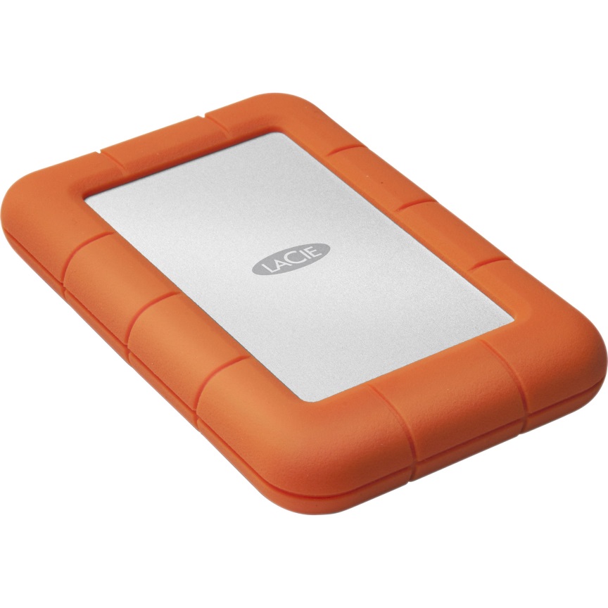 Seagate 4TB LaCie Rugged Mini, USB 3.0, IP67-rated extreme water resistance to drop, rain, dust, and crush resistance,  Aluminium 2 Years Warranty (LS
