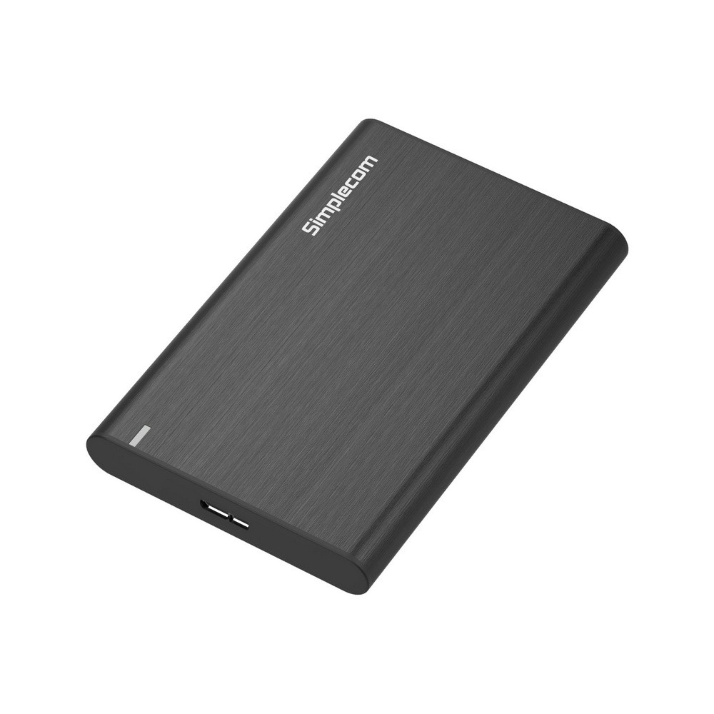 Simplecom SE211 Aluminium Slim 2.5'' SATA to USB 3.0 HDD Enclosure Black